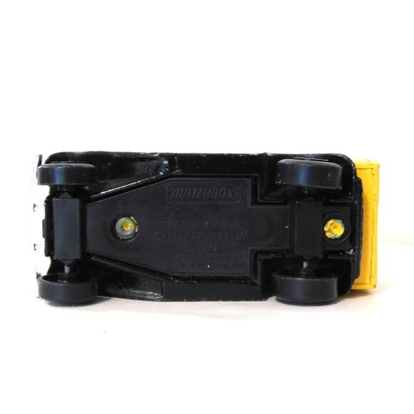 Matchbox Series Model A Ford Van Yellow Black Vintage 1979 Collectible Toy - Picture 5 of 7